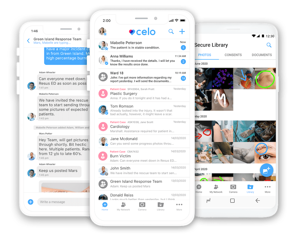 celo-app-image orientation experience in healthcare