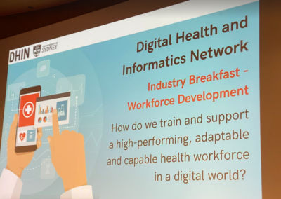 Building the capability of the health workforce in an increasingly digital world. 